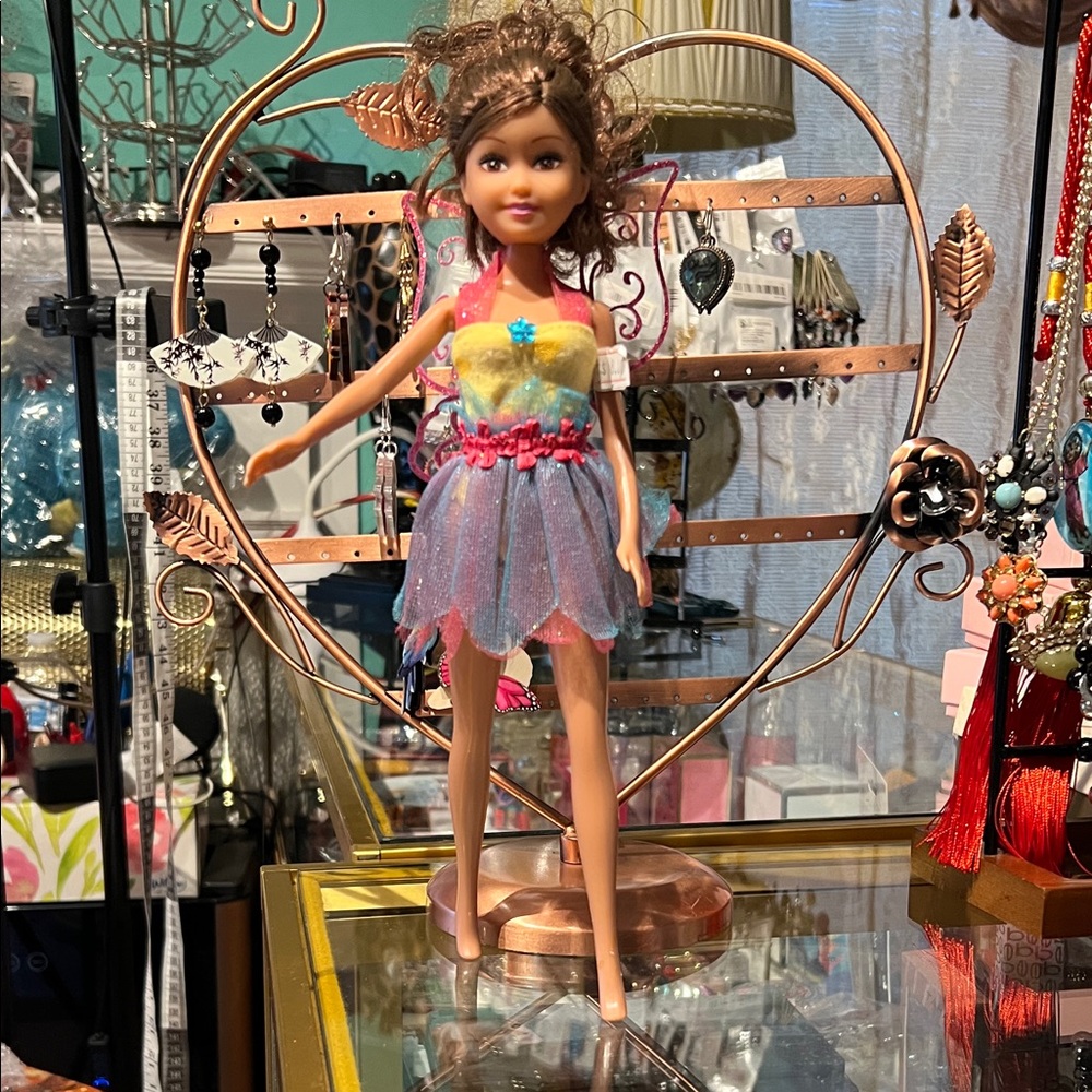 Barbie Styled Kids Fashion Doll - Multicolor Fairy Dress